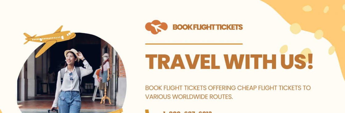 Book flight Tickets Cover Image