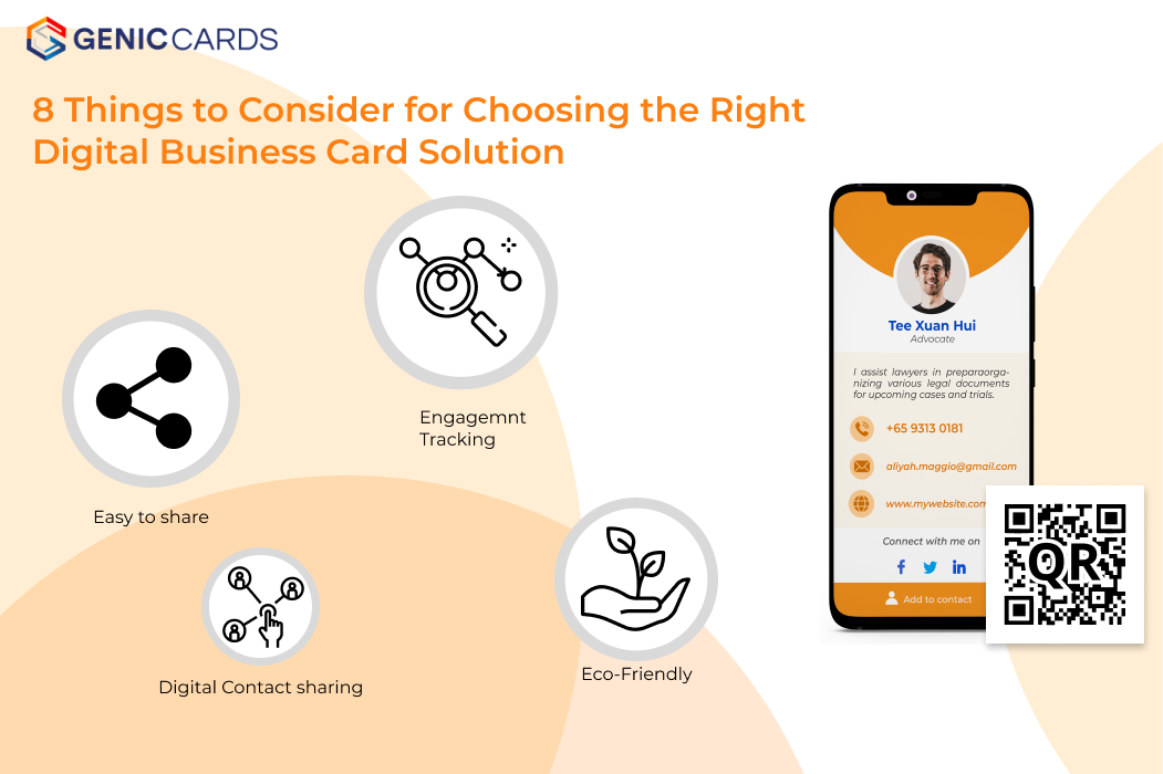 8 Factors Consider for Digital E Business Card Solution