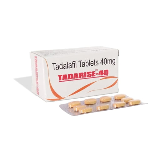 Tadarise 40 Medicament Therapy For ED